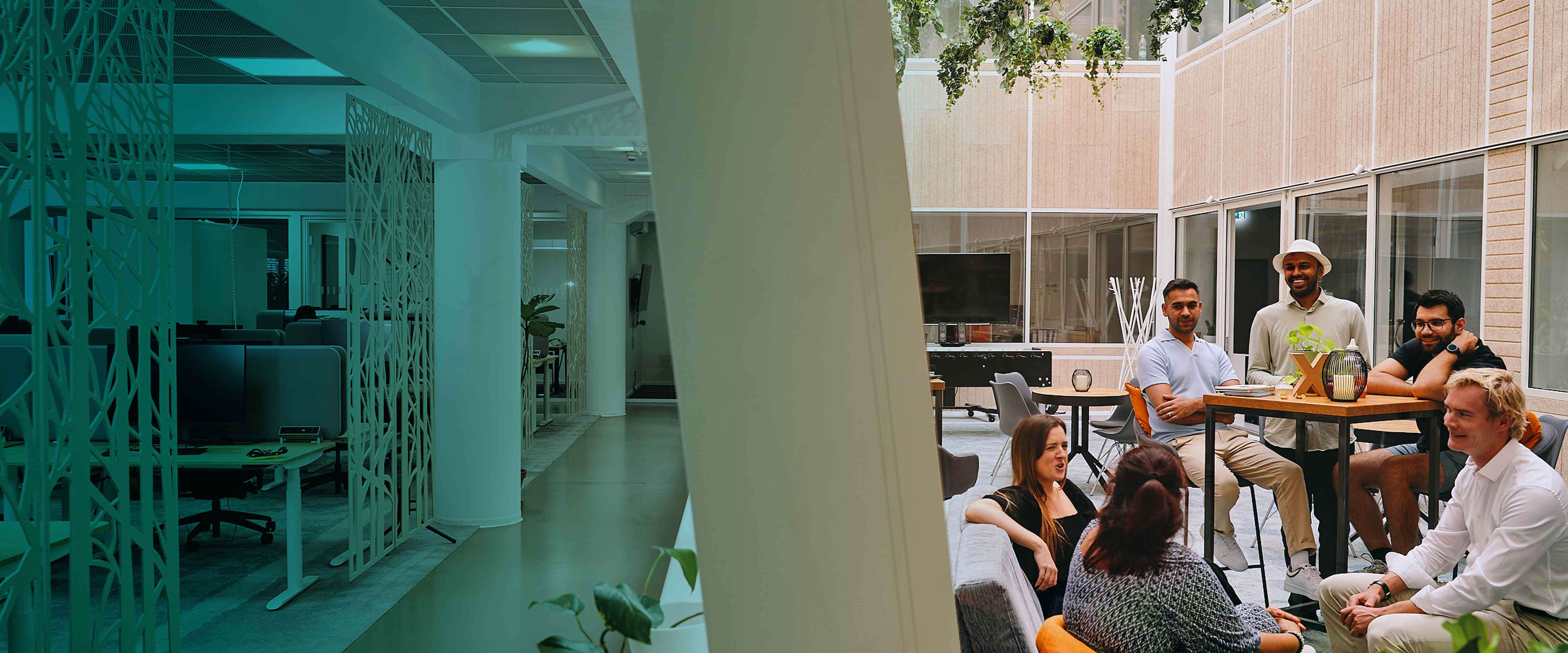 Modern SellerX office environment with diverse team collaboration